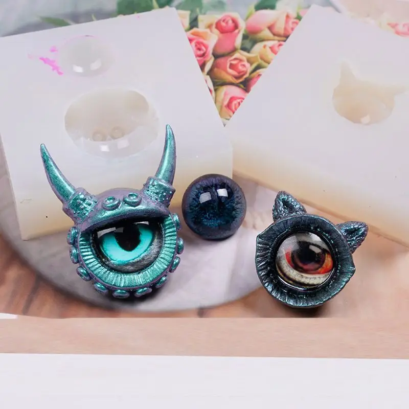 Lucky Big Eye защита от сглаза подвеска силиконовая смола плесень ювелирных изделий Инструменты