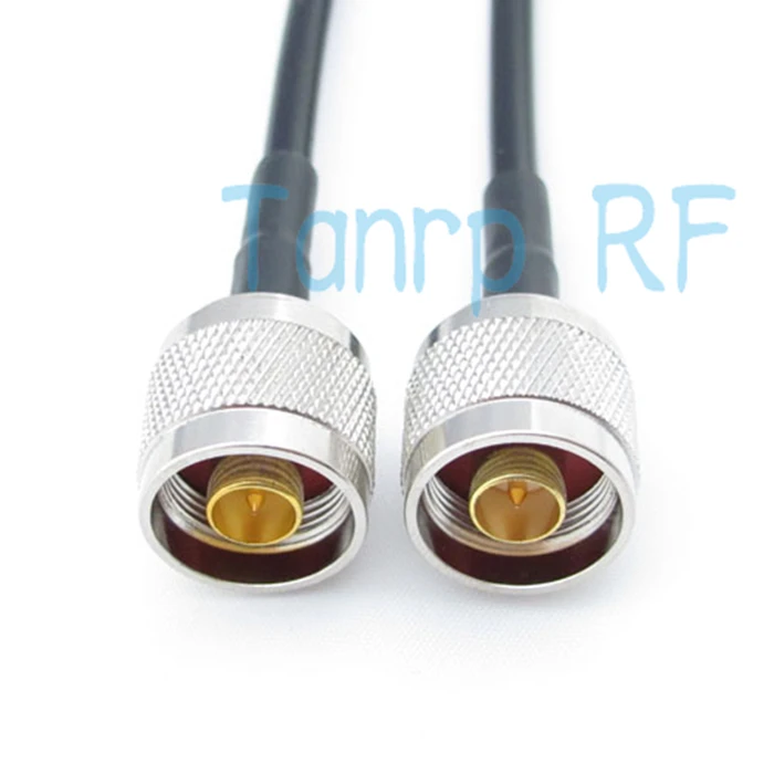 Бесплатная доставка! 20-дюймовый RG58 кабель N штепсельная вилка RF Pigtail коаксиальный