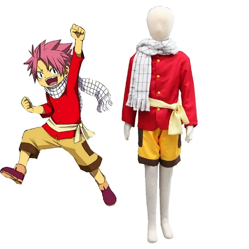 

Костюм для косплея Natsu Dragneel из аниме «Фея хвост» в стиле унисекс