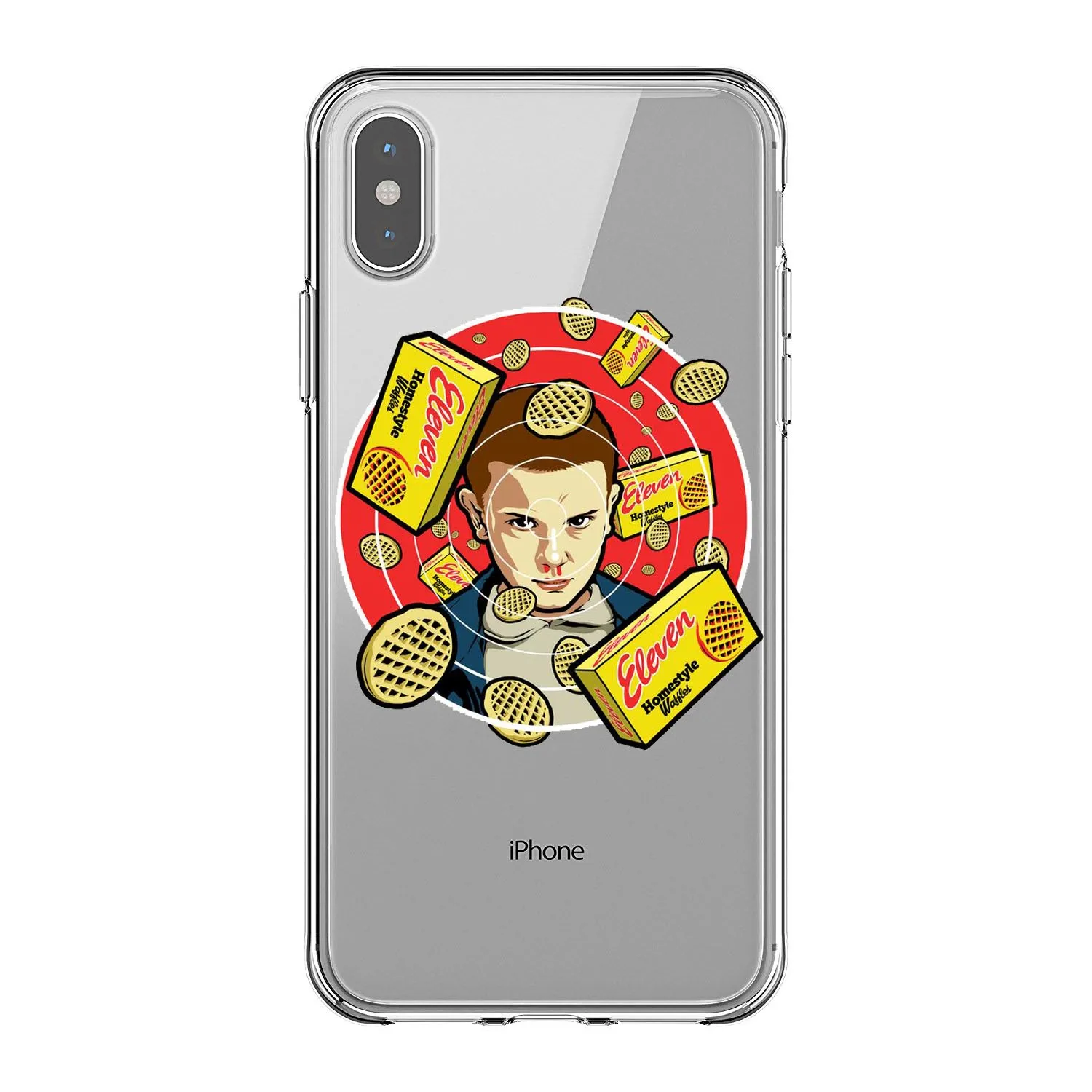 Чехол с рождественскими огнями из сериала очень странные дела для iPhone 6 6S Plus 5 5S SE 7