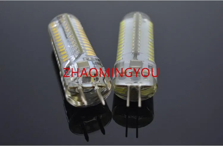 Цилиндрическая светодиодная лампочка GY6.35 для люстры LED светильник 3014SMD 110 7 Вт 9 12 В