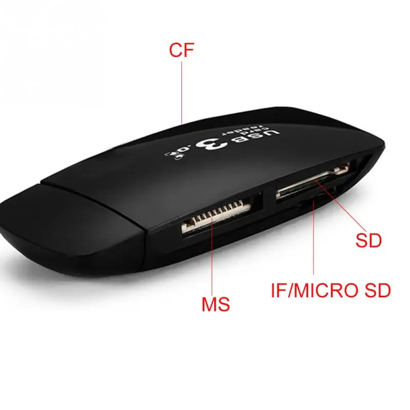 USB 3,0 Многофункциональный кард-ридер 4 в 1 адаптер высокоскоростной/микро кард-ридер