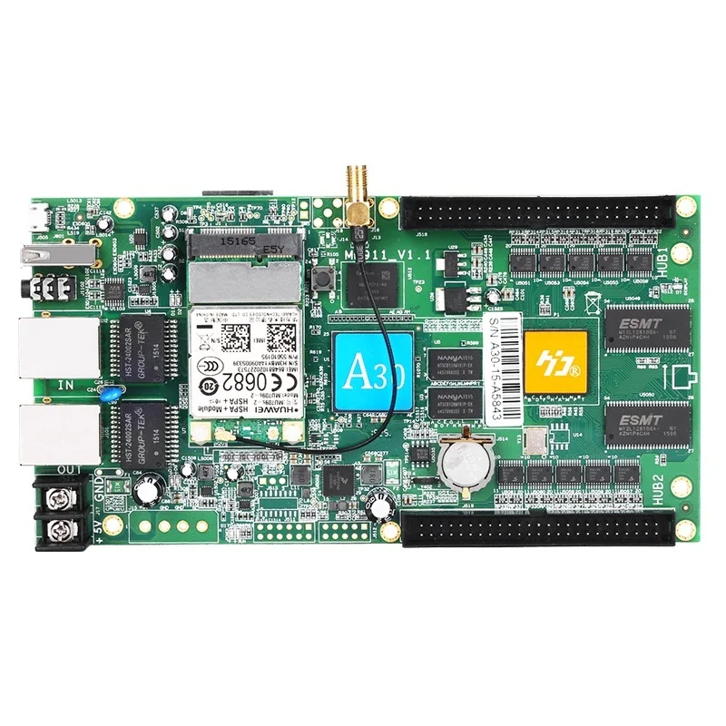 HD A30 1024*512 rgb Полноцветный комнатный наружный светодиодный контроллер