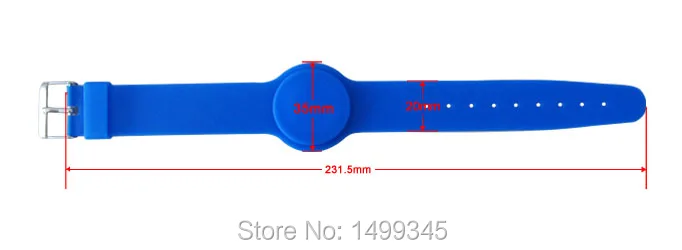 New arrival 100pcs EM4305 rfid 125KHz RFID Silicone Wristband Bracelet Waterproof ID Card wristband for Access Control | Безопасность и
