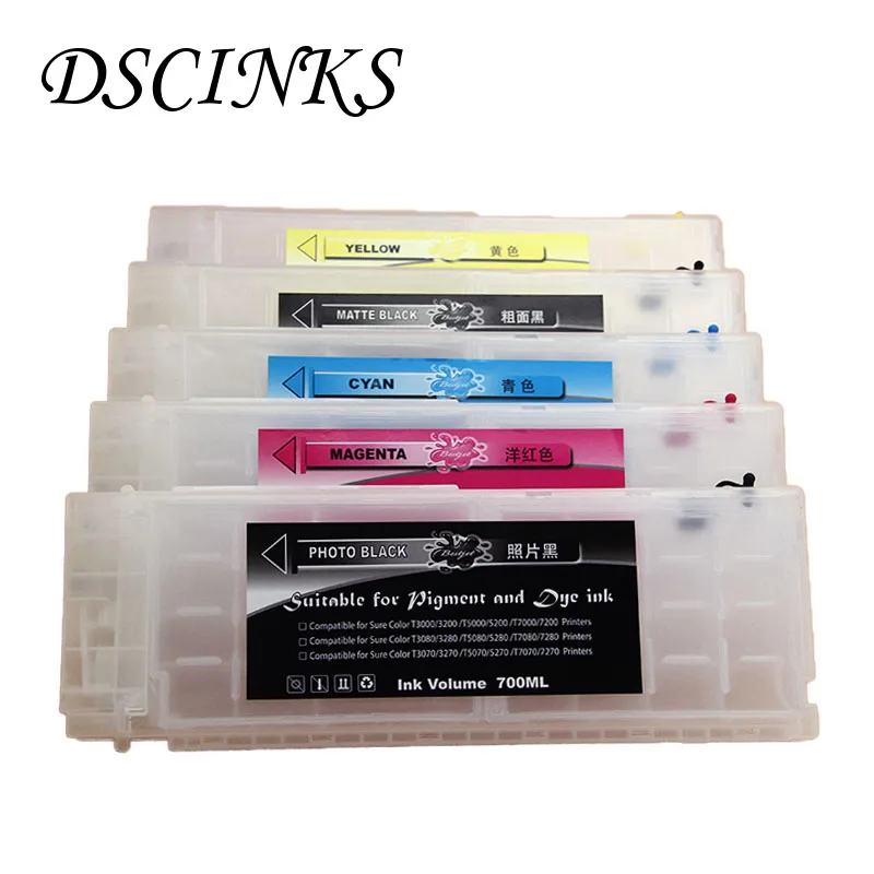 Картридж для принтера EPSON T3000 T5000 T7000 T3200 T5200 T7200 T3270 T5270 T7270 с новым чипом обновления
