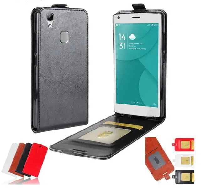 Роскошные Вертикальный Флип Чехол Для Doogee X5 Max Coque принципиально Капа телефон