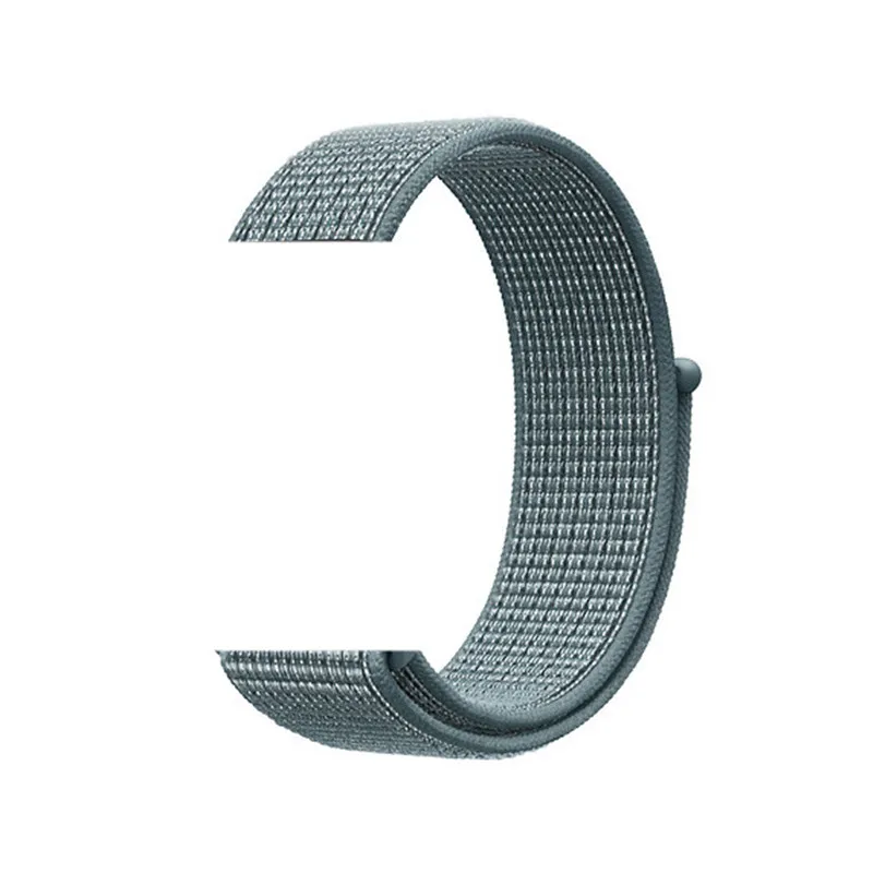 Открытый Новый Цвет Красный Небесный Бирюзовый Спортивная петля для Apple Watch 4 3 40