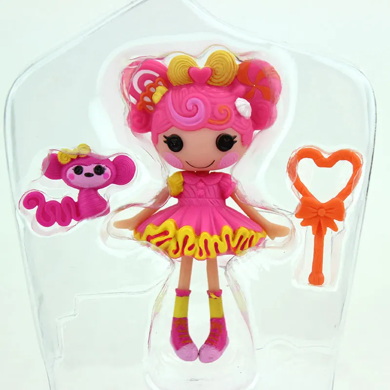 Модные 3 дюймов MGA куклы Lalaloopsy с аксессуарами игрушки играть