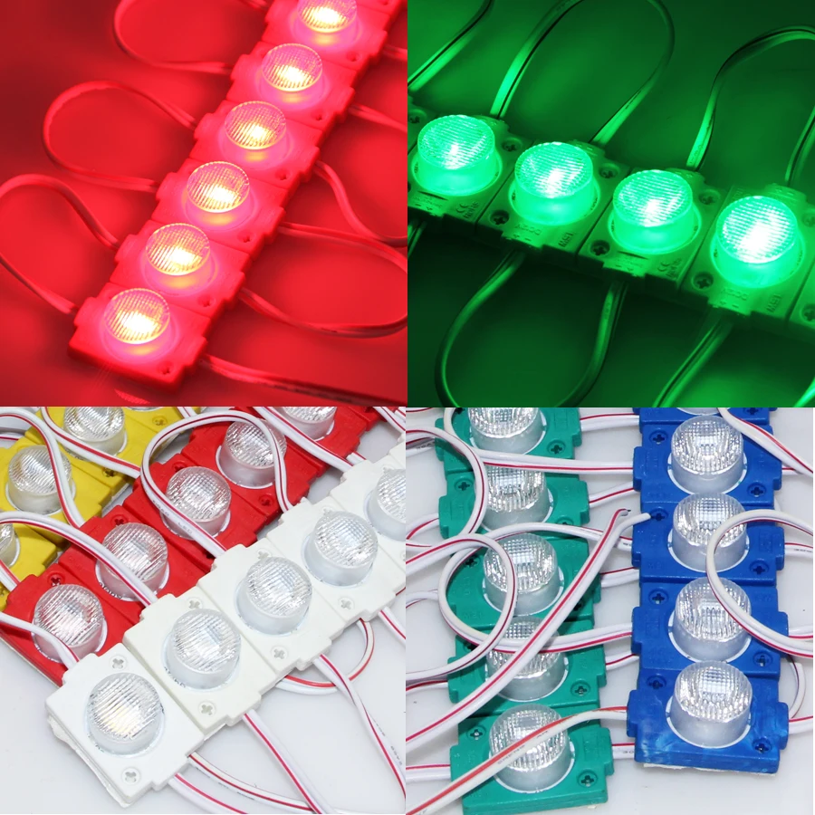20 шт./лот светодиодный модуль 3030 COB объектива подсветка LED Одноцветный свет