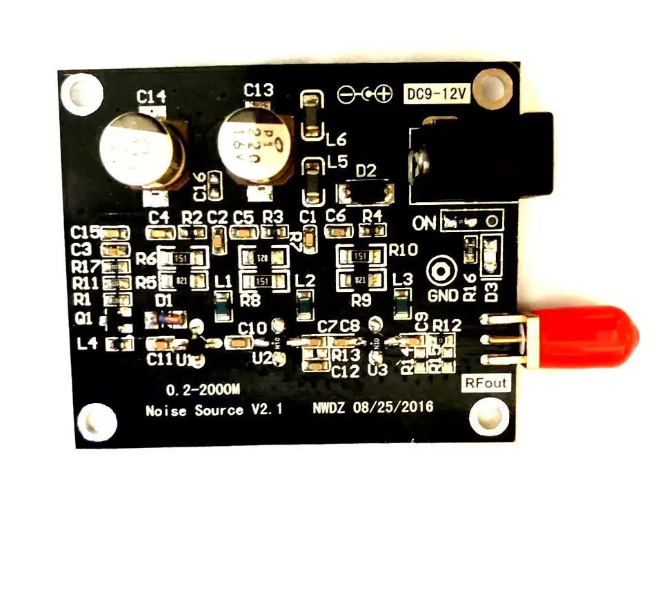 SMA Источник шума/простой спектр внешнего источника слежения 12V анализатор|analyzer