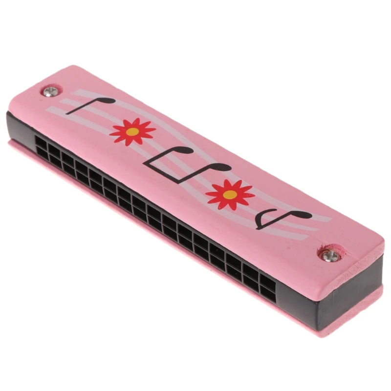 16 Holes Cute Harmonica Kids Wind Instrument Beginner Musical Educational Toy