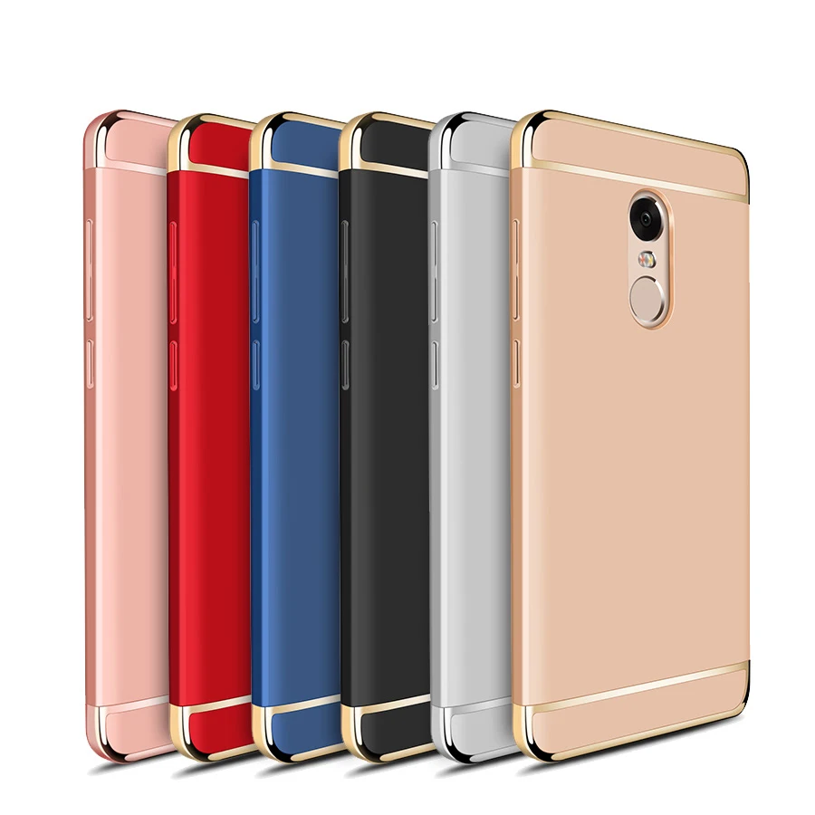 Чехол для телефона Xiaomi Redmi Note 4x оригинальный Жесткий ПК 3 в 1 защитный