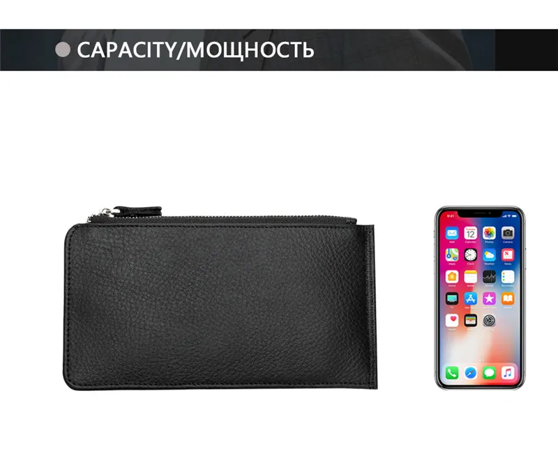 PNDME простой кошелек из натуральной кожи клатч винтажный мульти-карта дизайнер воловья молния визитница паспорт клатч