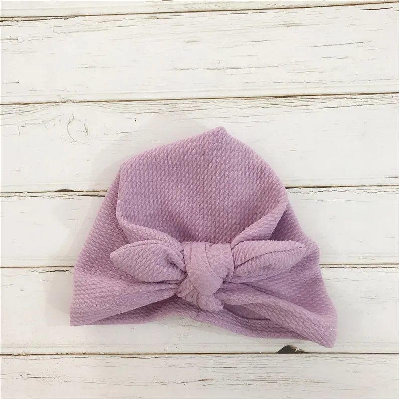

Knot Bow Baby Headbands Infant Headwraps Newborn Turban Hats Babes Caps
