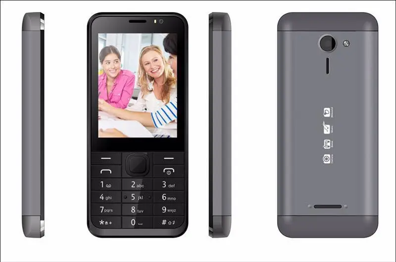 2017 Оригинал m230 4 Quad Sim карта мобильный телефон 2G GSM для пожилых людей и женщин 2 8