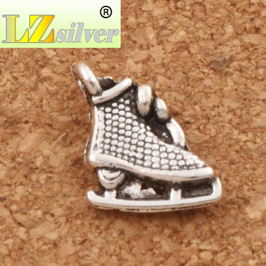 

27pcs Zinc Alloy/Bronze Ice Skating Grid Shoes Charm Beads Pendants Jewelry DIY L568