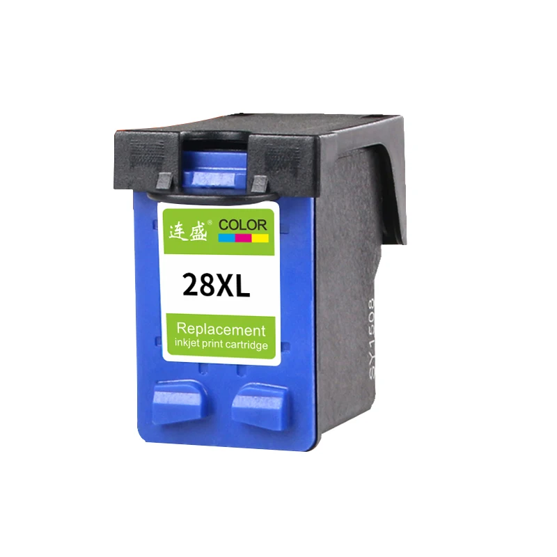 1Pcs 28XL Remanufactured Tri-color Ink Cartridge Replacement for hp 28 xl For Deskjet 3320 3323 4255 4256 4355 5608 5609 Printer |