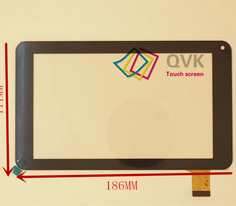 

7inch 186X111 mm capacitive touch screen panel for Freelander pd10 Y7Y007 86VS ZHC-0598 ZHC-0598 H-CTP070-015 MF-309-070F-2