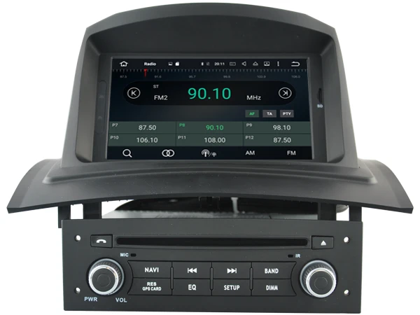 Android 8.0 автомобиль DVD GPS для Renault Megane II 2005 2009 Спортивные Поддержка DVR WI FI DSP dab OBD Octa 8 core