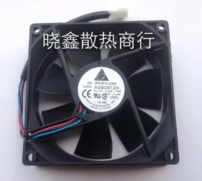 

Original Delta 12V 0.30A ASB0912H-F00 9025 12V 0.30 90 * 90 * 25MM 3 wire speed version fan