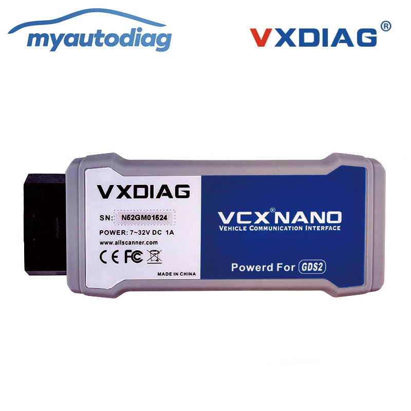 Продвижение VXDIAG VCX NANO для GM/Opel GDS2 и TIS2WEB диагностический инструмент USB версия