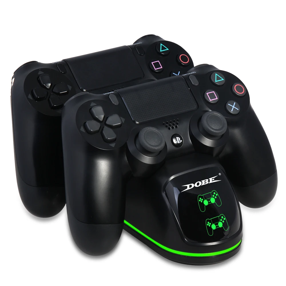 PS4 контроллер зарядная док станция двойное зарядное устройство с зарядным