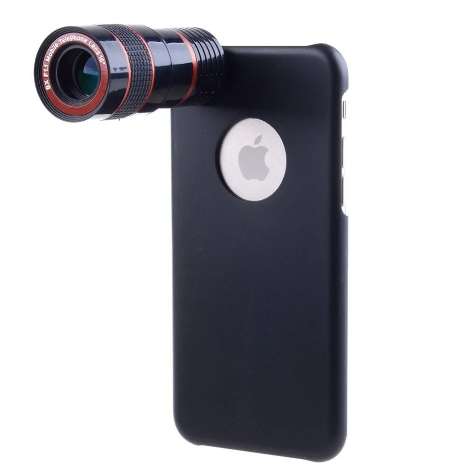 Объективы для фотокамер 8X зум объектива телескопа рыбий глаз Широкий формат