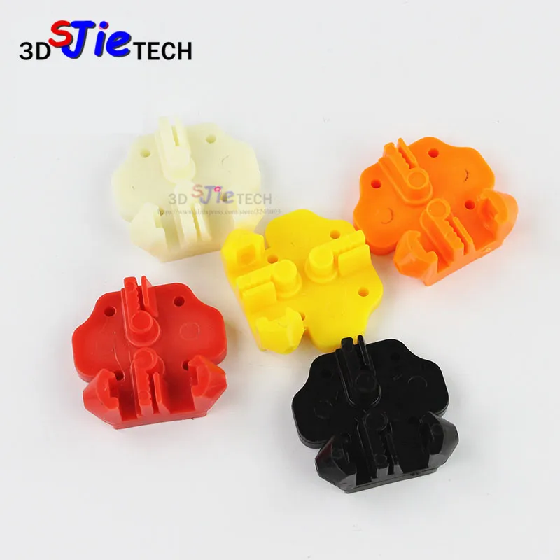 

3pcs Reprap Delta Rostock Kossel mini ABS high strength injection molding carriage Slider Pulley For DIY 3d printer