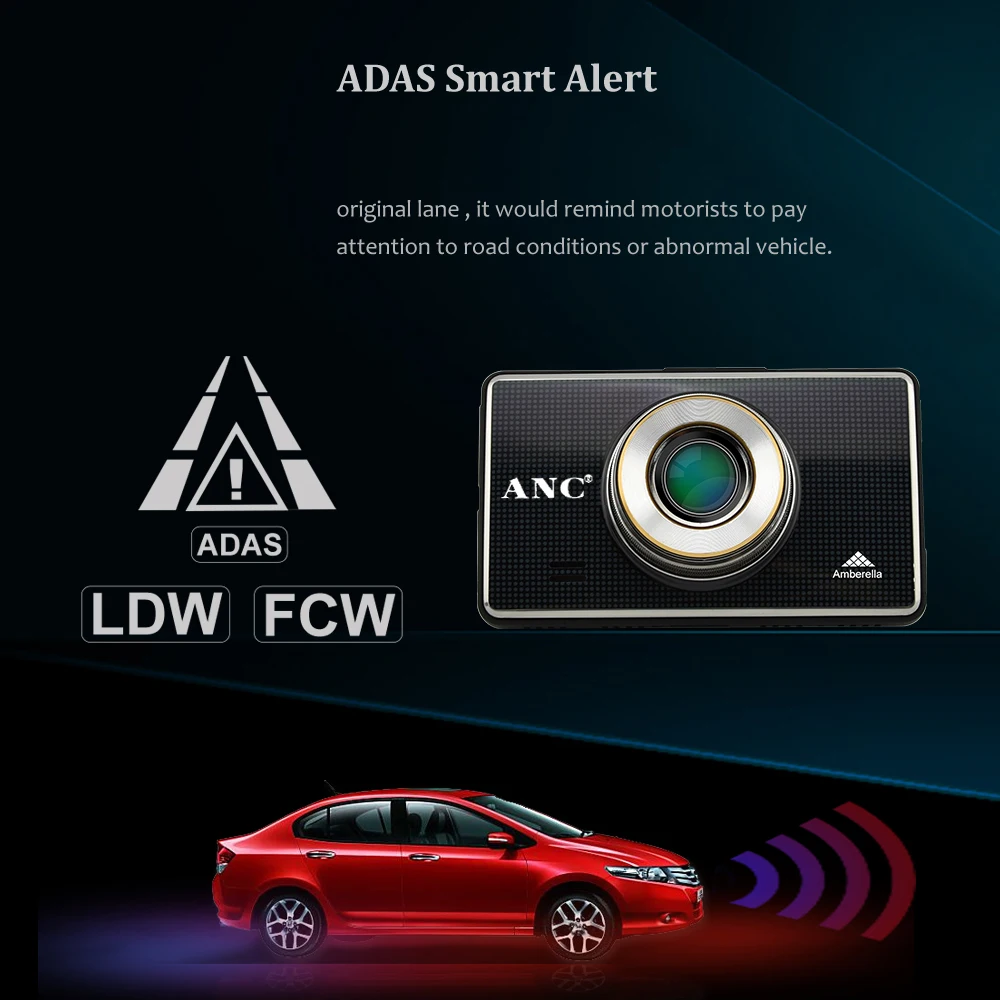 Автомобильный видеорегистратор Bonroad регистратор G Sensor автомобильная видеокамера