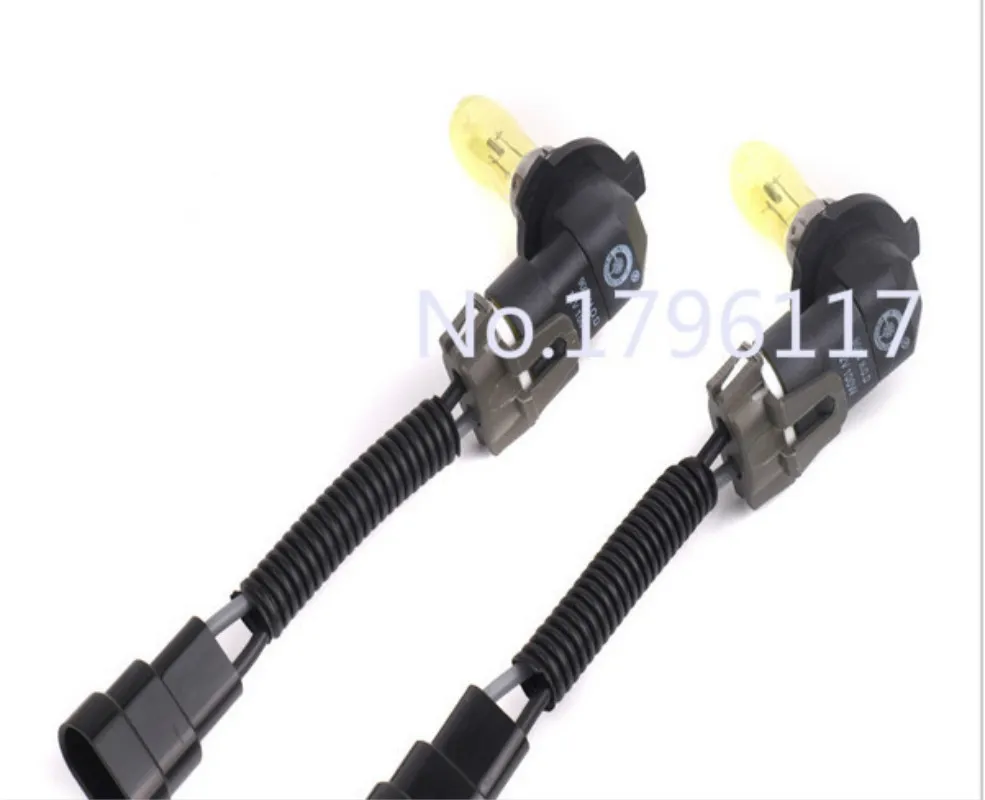 2x9006 HB4 DC12V 100 Вт 3350 к ксеноновый желтый автомобильный головной светильник