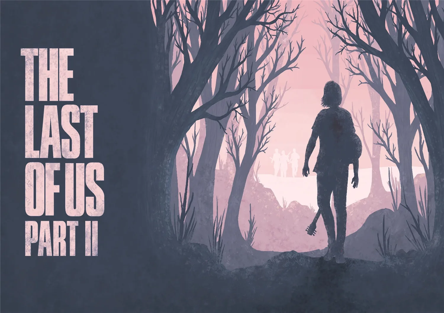 Постеры The Last of Us настенные наклейки бумага с белым покрытием печать четкое