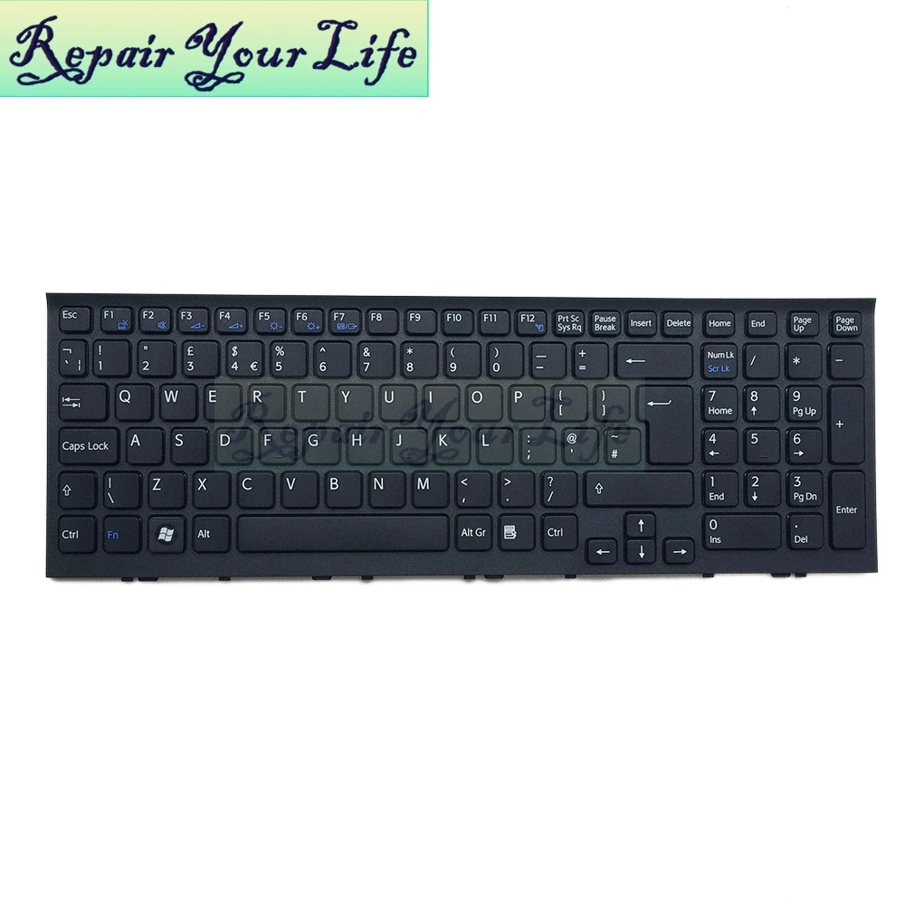 Клавиатура Rapari You Life для ноутбука Sony Vaio VPC-EL VPCEL VPCEL15EC VPCEL25EC с черной рамкой |