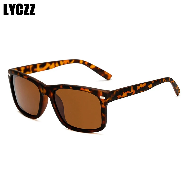 LYCZZ New Mens Driving and Fishing Sun Glasses High Quality Polarized Eyewears Outdoor Sports Anti-Wind Goggles For Males oculos |