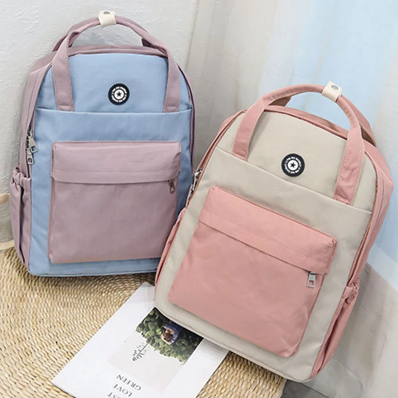 2019 новый модный нейлоновый рюкзак школьные сумки школьная сумка для девочек