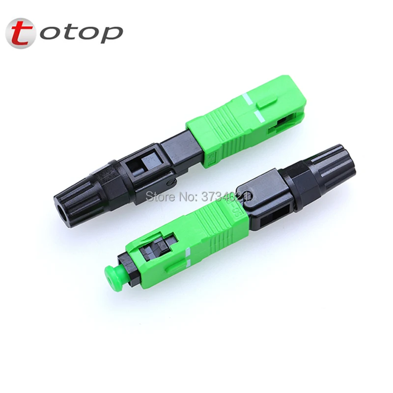 Free Shipping 50PCS/lot SC APC Optical fiber connector FTTH Tool Cold Connector High Quality SC/APC fast | Мобильные телефоны и