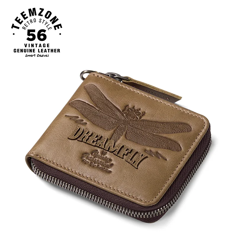 Бренд Высокое качество Для мужчин цепи бумажник из натуральной кожи