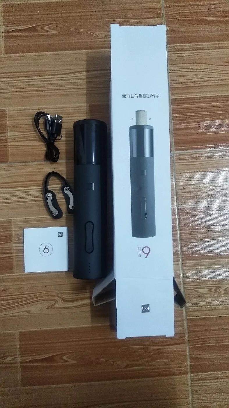 Xiaomi Автоматическая бутылки вина комплект Электрический штопор с Фольга резца новые поступление