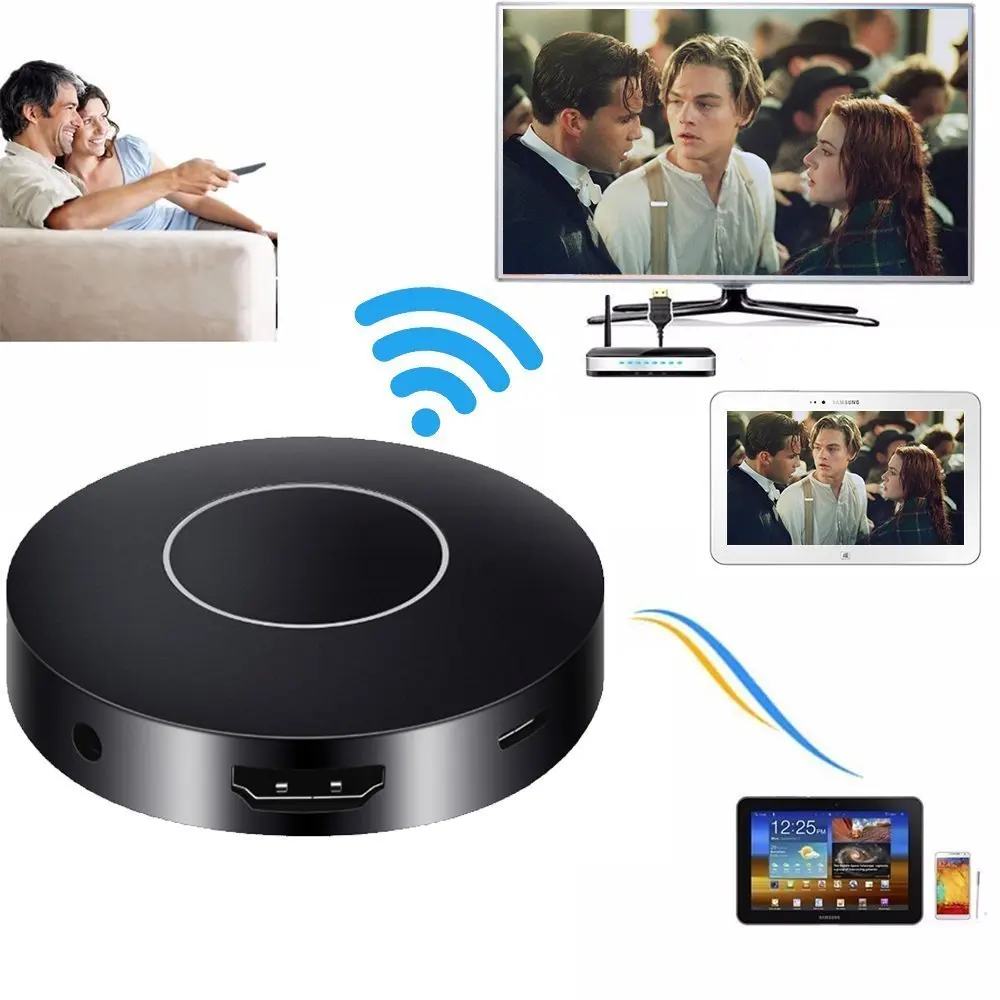 Sanchow HDMI + AV WI-FI Беспроводной Дисплей зеркальное отображение ключа с трансляция DLNA