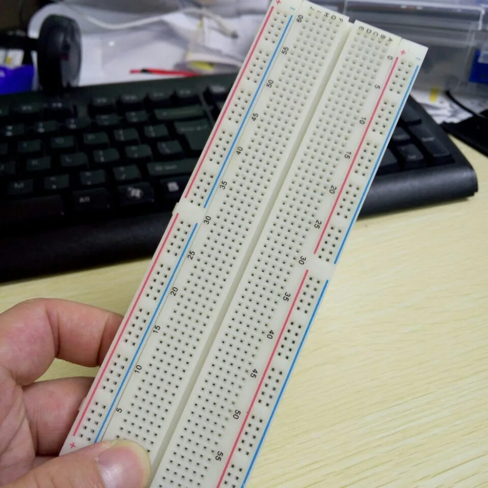 Макет 830 Точка Solderless PCB хлеб доска MB 102 MB102 тестирование Разработка DIY|bread board pcb|pcb