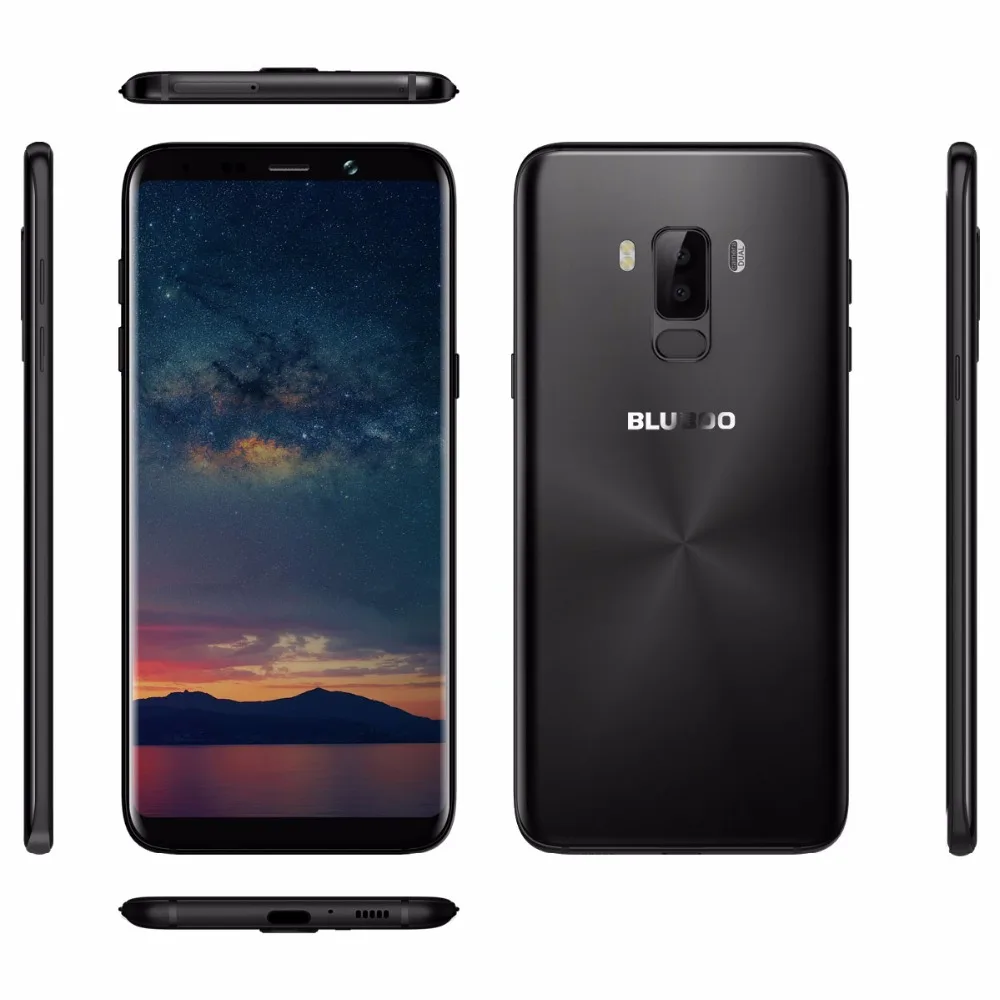 BLUBOO S8 plus 4G смартфон 6 0 &quot18:9 MTK6750T Octa Core 4 Гб + 64 ГБ Android 7 двойной камеры заднего 3600 мАч
