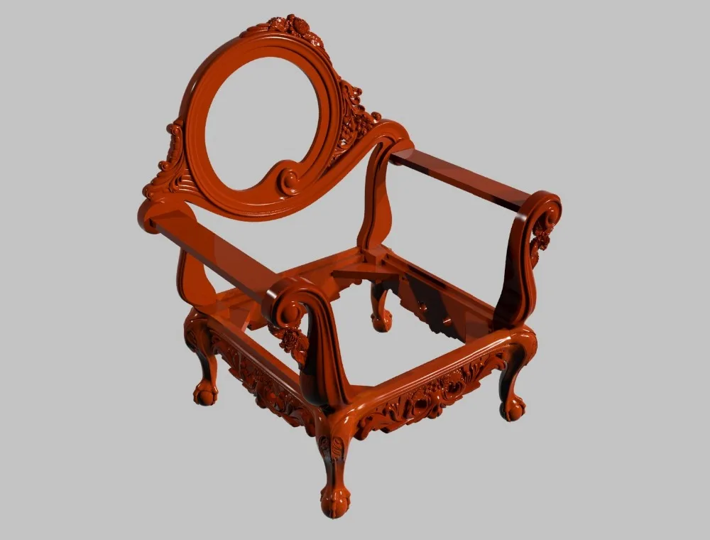 Полная модель стула 3D STL для гравировки фрезерного станка с ЧПУ|stl 3d models|stl 3dstl model |