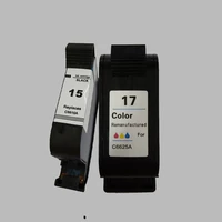 vilaxh for hp 15 17 compatible ink cartridge for hp deskjet 1120c 825 840 841 842 843 845 psc 500 officejet pro 1170c ink