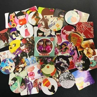 46 pcspack kawaii japanese girl decorative stickers scrapbooking diy diary album stick label decor kids gift