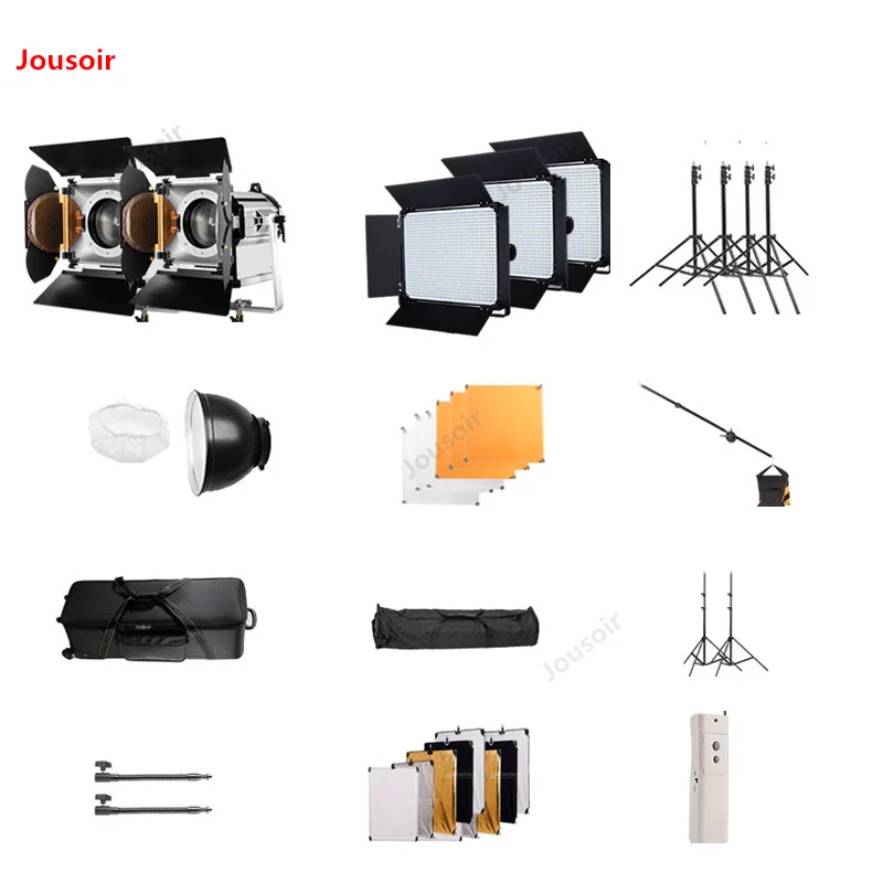 D900+3000W Movie Spotlight Micro Video Interview Studio Photography Lighting Set CD50 T07 | Электроника