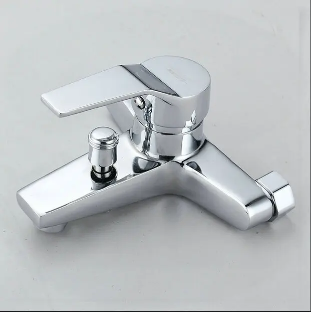 factory tap Bathroom exposed shower faucet wall mounted 2-water outlet mixer aparelhos para banheiro | Обустройство дома