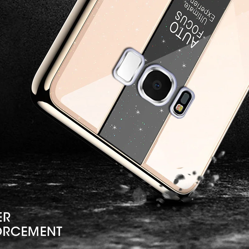 Чехол YonLinTan чехол для Samsung Galaxy S8 Plus S 8 S8Plus роскошный блестящий из закаленного