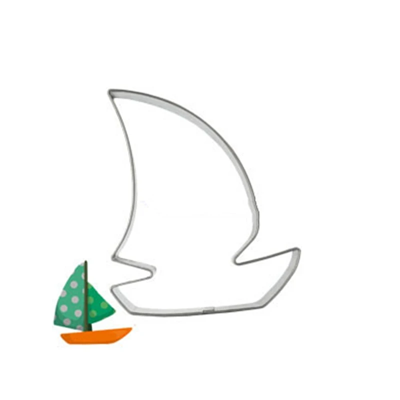 Парусная лодка кукла-кекс мусс печенье инструменты для резки печенья