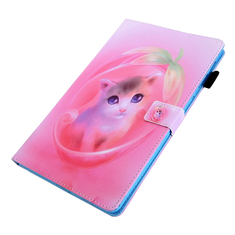 Чехол подставка для Samsung galaxy tab A 10 5 T590 чехол планшета с рисунком ананаса кошки