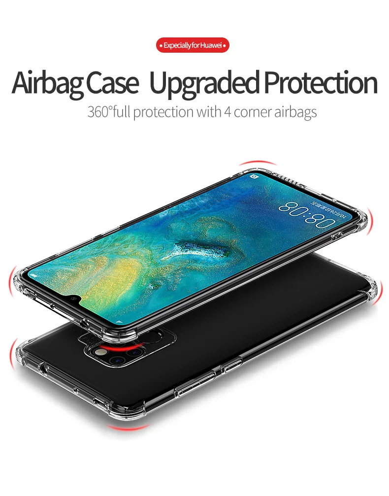 MSVII силиконовый чехол s для huawei mate 20 Pro, чехол, прозрачный чехол, чехол для huawei mate 10 Pro, мягкий чехол, экологичный TPU