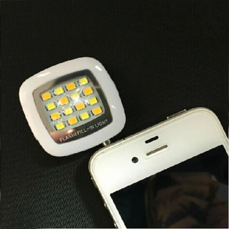 Заполняющий свет для телефона на IOS Android 16 светодиодов заполняющий смартфонов